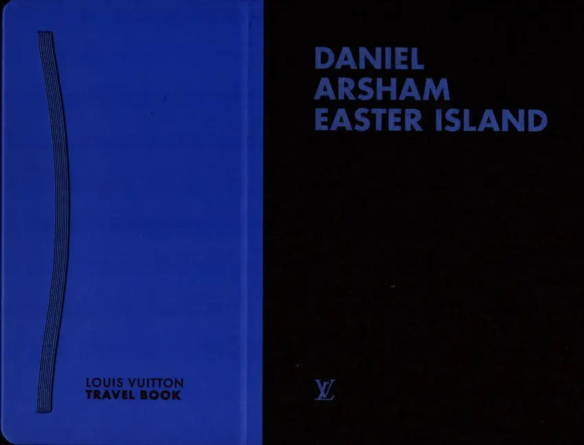 Verso de l'album Louis Vuitton Travel Book Easter Island