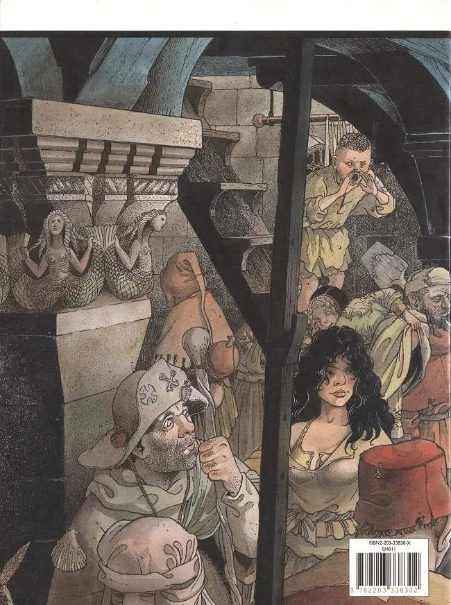 Verso de l'album Les Compagnons du crépuscule Tome 3 Le dernier chant des Malaterre