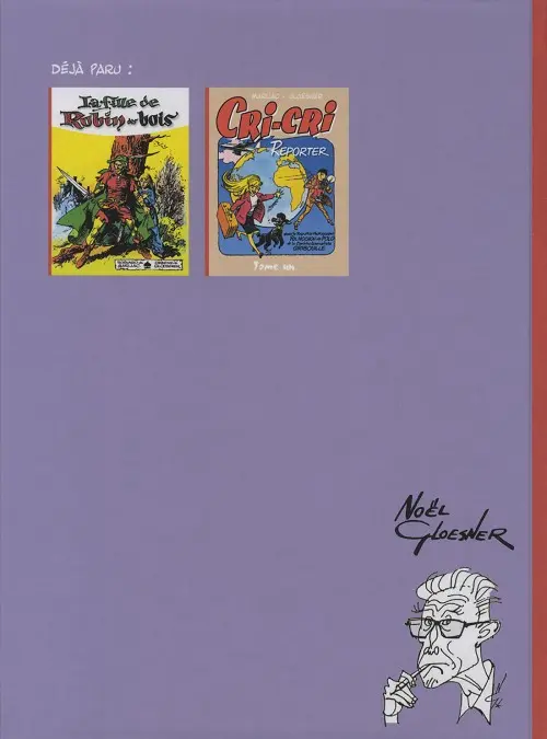 Verso de l'album Cri-Cri reporter Tome 2 Tome deux