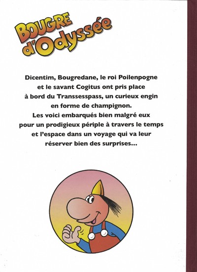 Verso de l'album Dicentim le petit franc Tome 5 Bougre d'odyssée