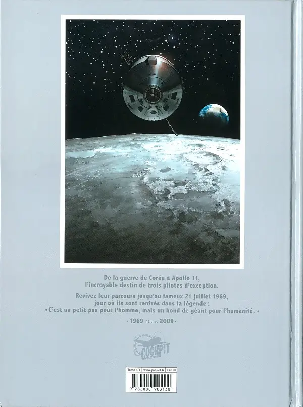 Verso de l'album First moon