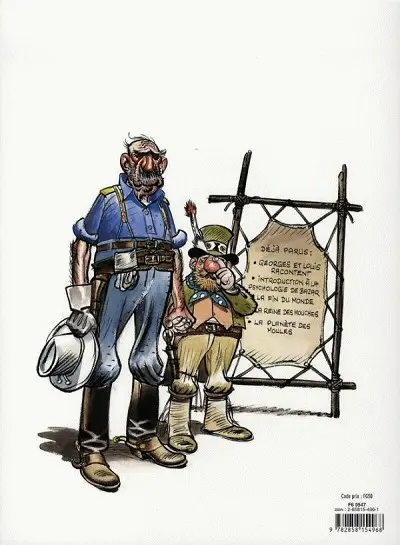 Verso de l'album Georges et Louis romanciers Tome 6 Panique au bout du fil