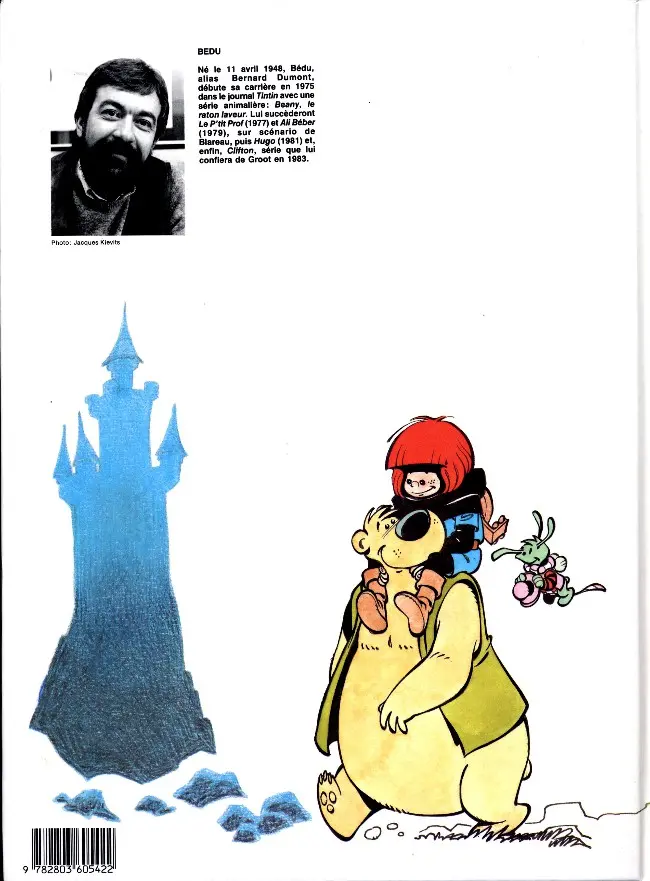 Verso de l'album Hugo Tome 1 Le sortilège du haricot