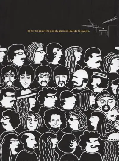 Verso de l'album Je me souviens, Beyrouth