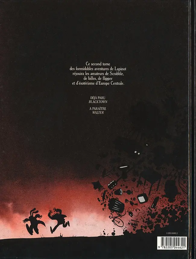 Verso de l'album Les formidables aventures de Lapinot Tome 2 Pichenettes