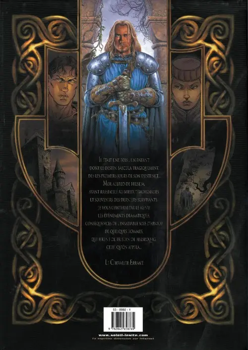 Verso de l'album Légende Tomes 1 et 2