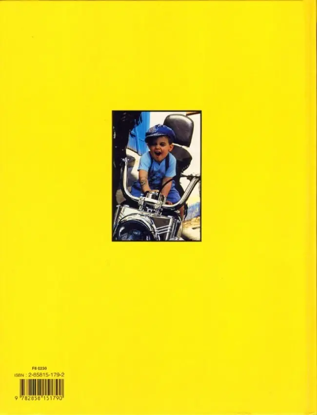 Verso de l'album Litteul Kévin Tome 1