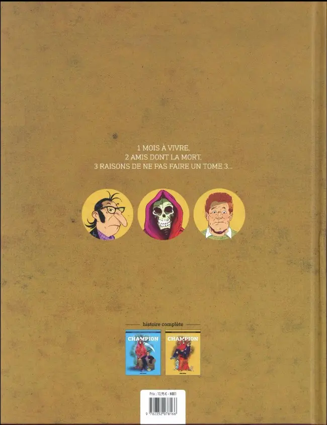 Verso de l'album La Méthode Champion Tome 2