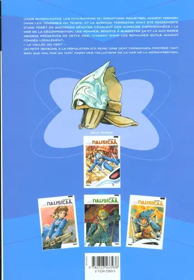 Verso de l'album Nausicaä de la vallée du vent Tome 5