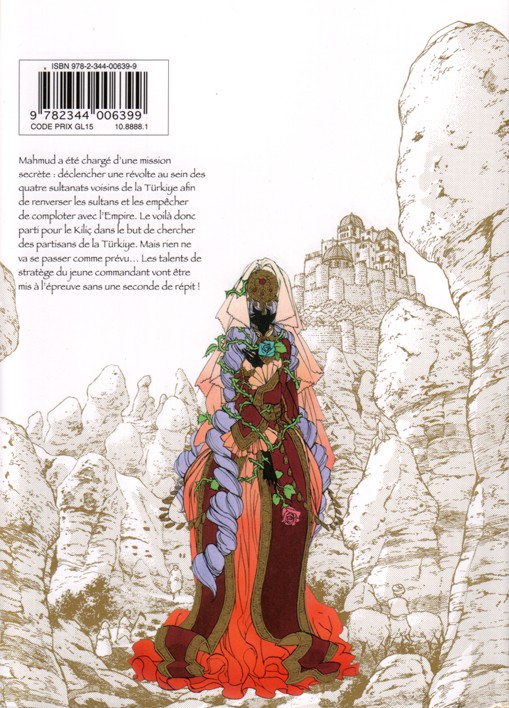 Verso de l'album Altaïr Volume 6