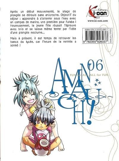 Verso de l'album Amanchu ! 6