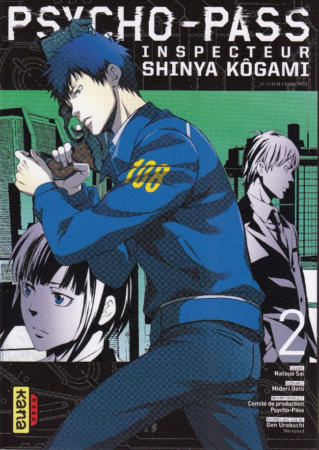 Couverture de l'album Psycho-Pass - Inspecteur Shinya Kôgami 2