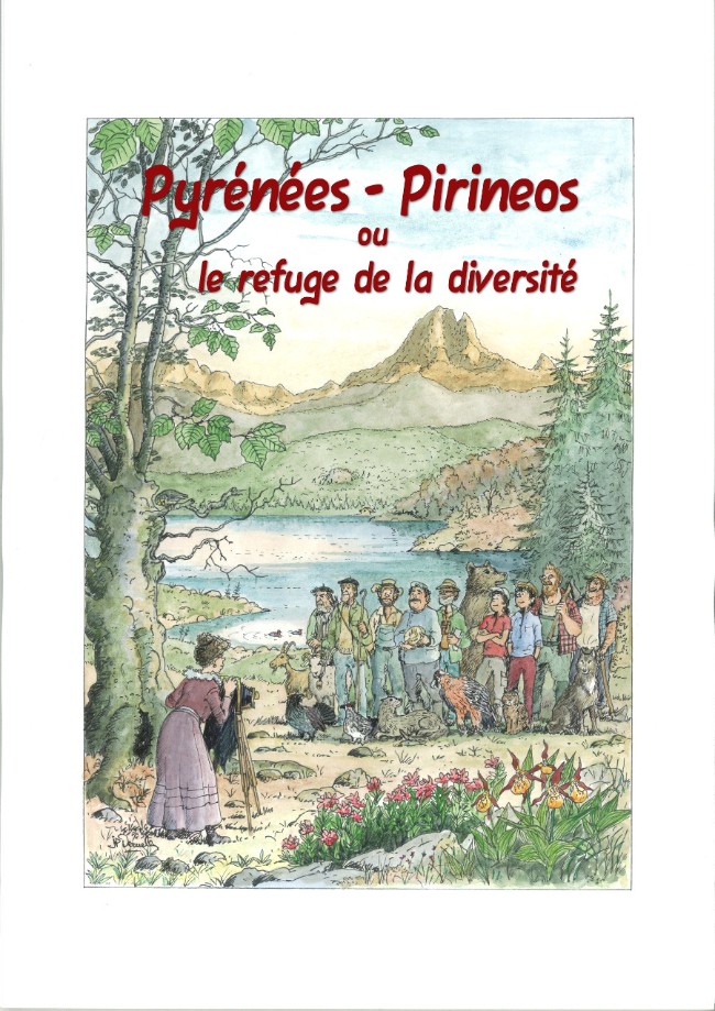 Couverture de l'album Pyrénées - Pireneos ou le refuge de la diversité