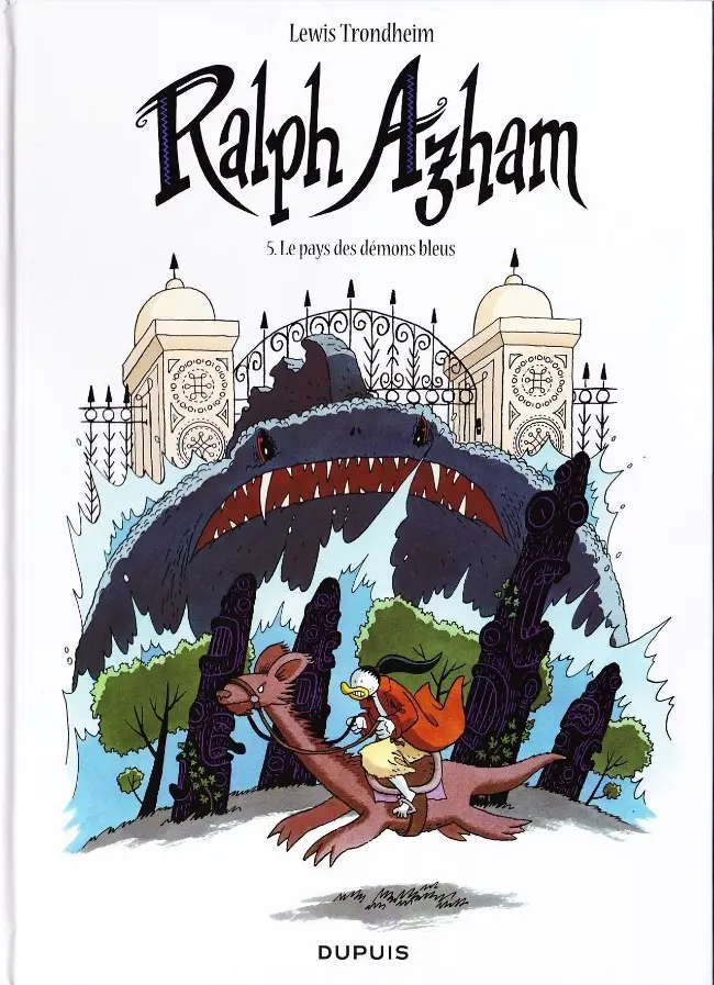 Couverture de l'album Ralph Azham Tome 5 Le pays des démons bleus