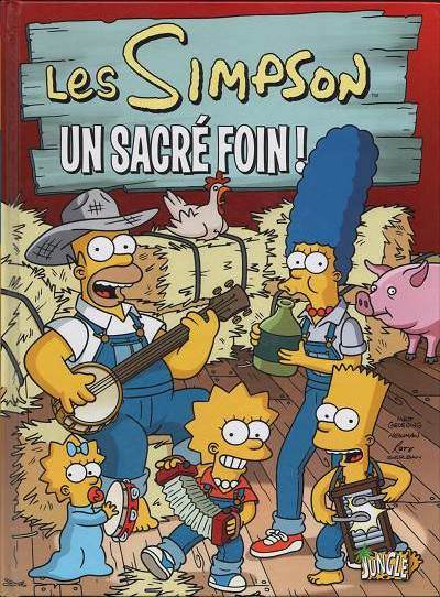 Couverture de l'album Les Simpson Tome 2 Un sacré foin !