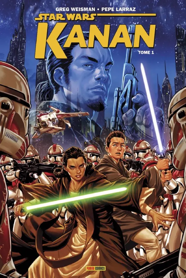 Couverture de l'album Star Wars - Kanan Tome 1 Le Dernier Padawan