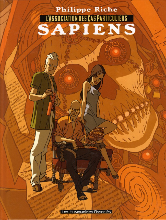 Couverture de l'album L'Association des cas particuliers Tome 1 Sapiens