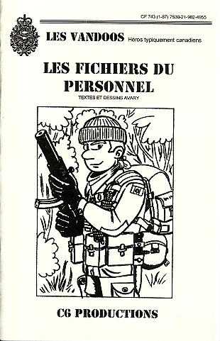 Couverture de l'album Les Vandoos Les Fichiers Du Personnel