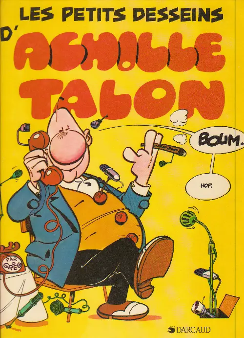 Couverture de l'album Achille Talon Tome 9 Les petits desseins d'Achille Talon