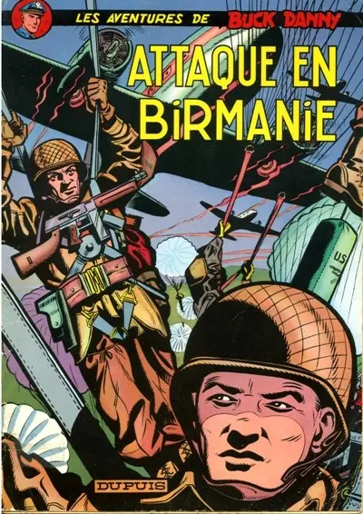 Couverture de l'album Buck Danny Tome 6 Attaque en Birmanie