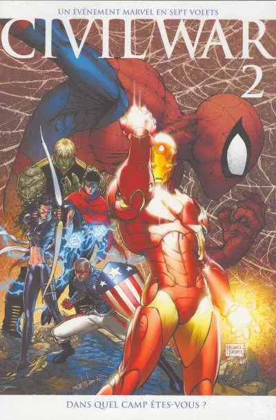 Couverture de l'album Civil War Tome 2