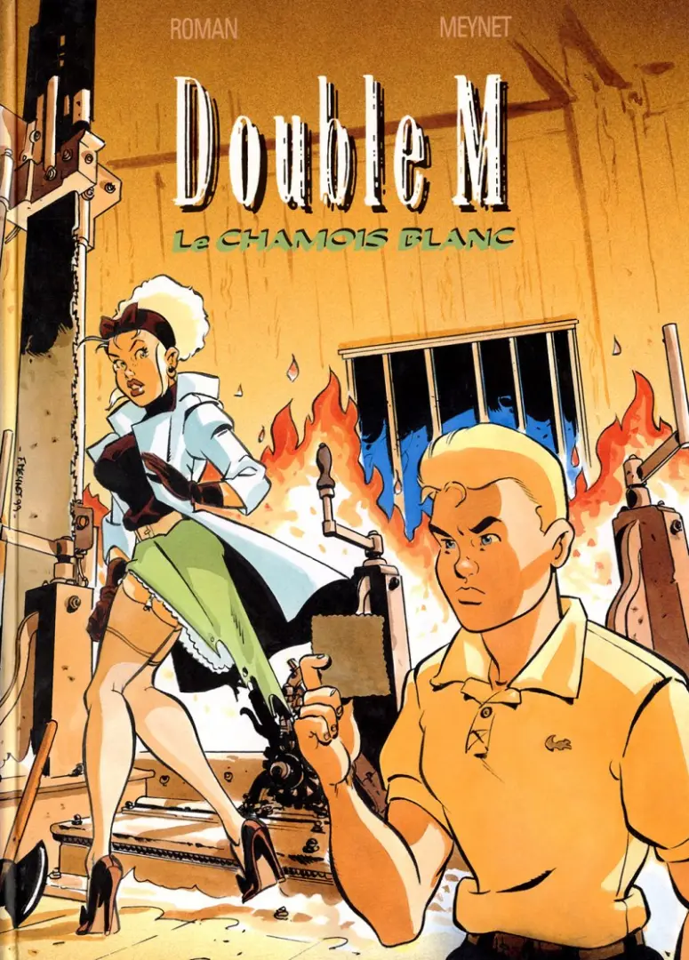Couverture de l'album Double M Tome 6 Le chamois blanc