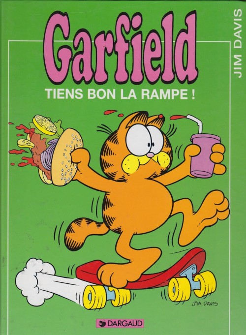 Couverture de l'album Garfield Tome 10 Tiens bon la rampe !