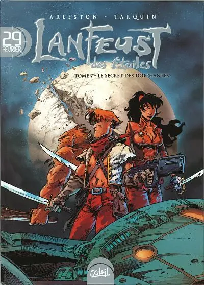 Couverture de l'album Lanfeust des Étoiles Tome 7 Le secret des Dolphantes