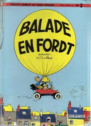 Couverture de l'album Marc Lebut et son voisin Tome 3 Balade en Ford T