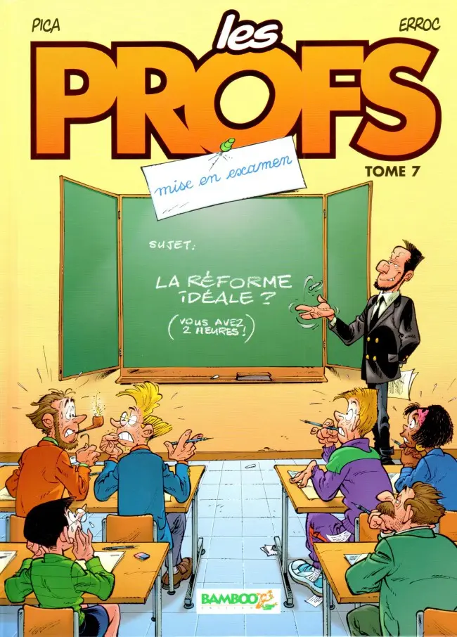 Couverture de l'album Les Profs Tome 7 Mise en examen