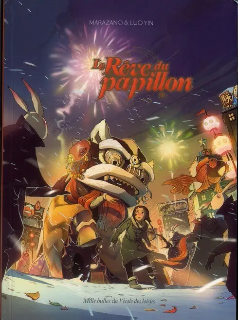 Couverture de l'album Le Rêve du papillon Tome 1 Lapins sur la lune