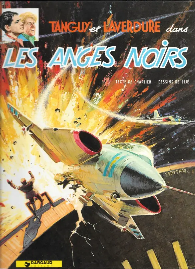Couverture de l'album Tanguy et Laverdure Tome 9 Les anges noirs