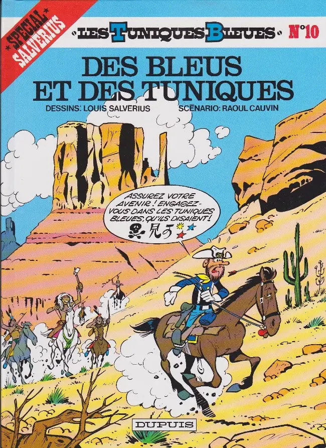 Couverture de l'album Les Tuniques Bleues Tome 10 Des bleus et des tuniques