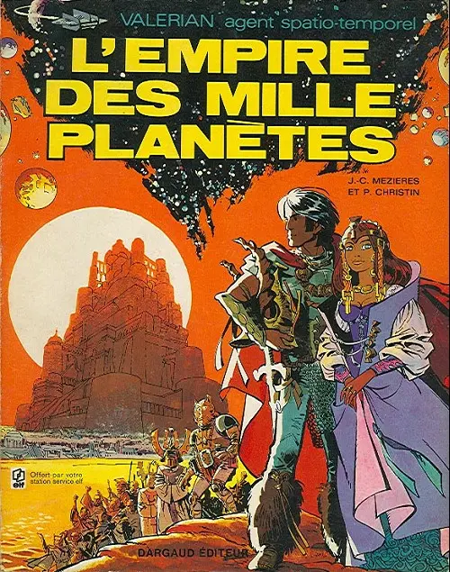 Couverture de l'album Valérian Tome 2 L'empire des mille planètes