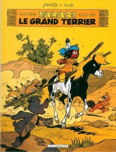 Couverture de l'album Yakari Tome 10 Le grand terrier