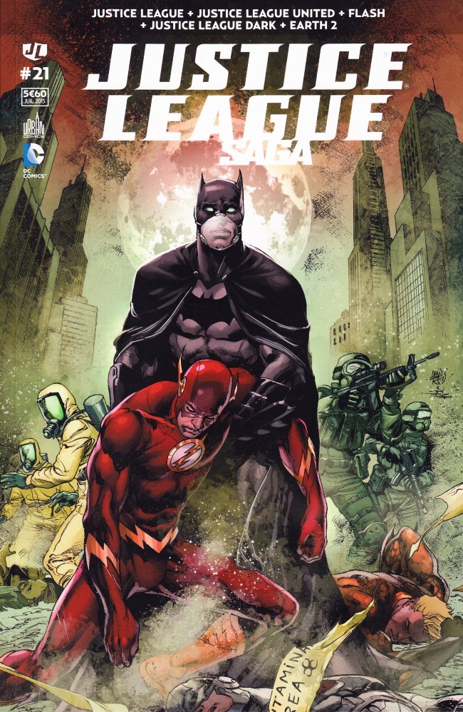 Couverture de l'album Justice League Saga #21