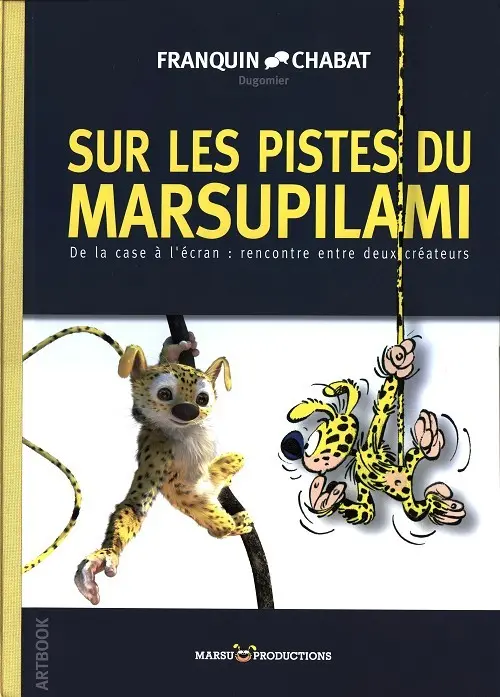 Couverture de l'album Marsupilami Tome 25 Sur les pistes du marsupilami