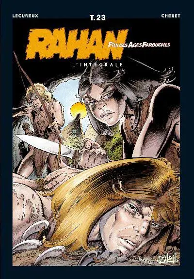 Couverture de l'album Rahan L'Intégrale Tome 23 Rahan contre le temps