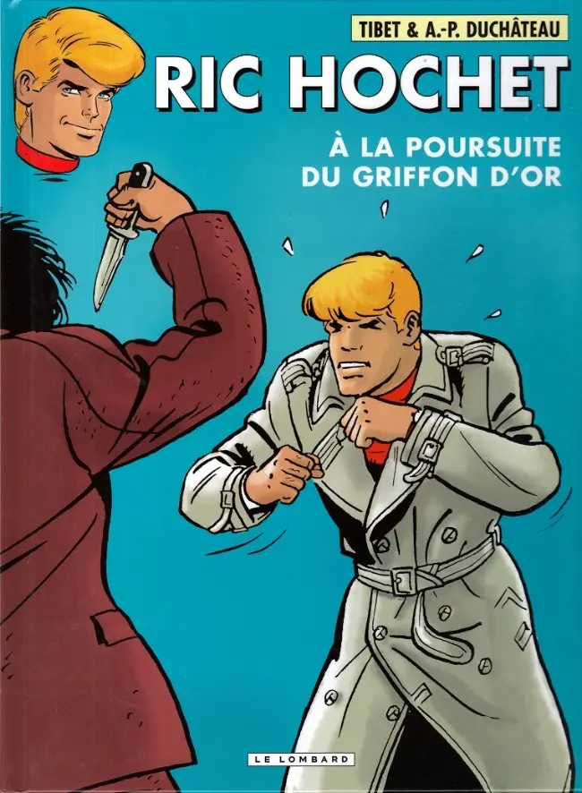 Couverture de l'album Ric Hochet Tome 78 À la Poursuite du Griffon d'or