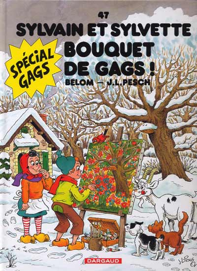 Couverture de l'album Sylvain et Sylvette Tome 47 Bouquet de gags !