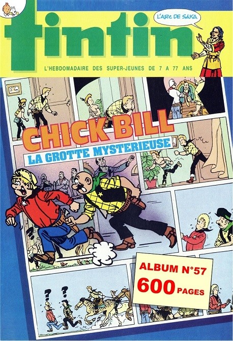 Couverture de l'album Tintin N° 57