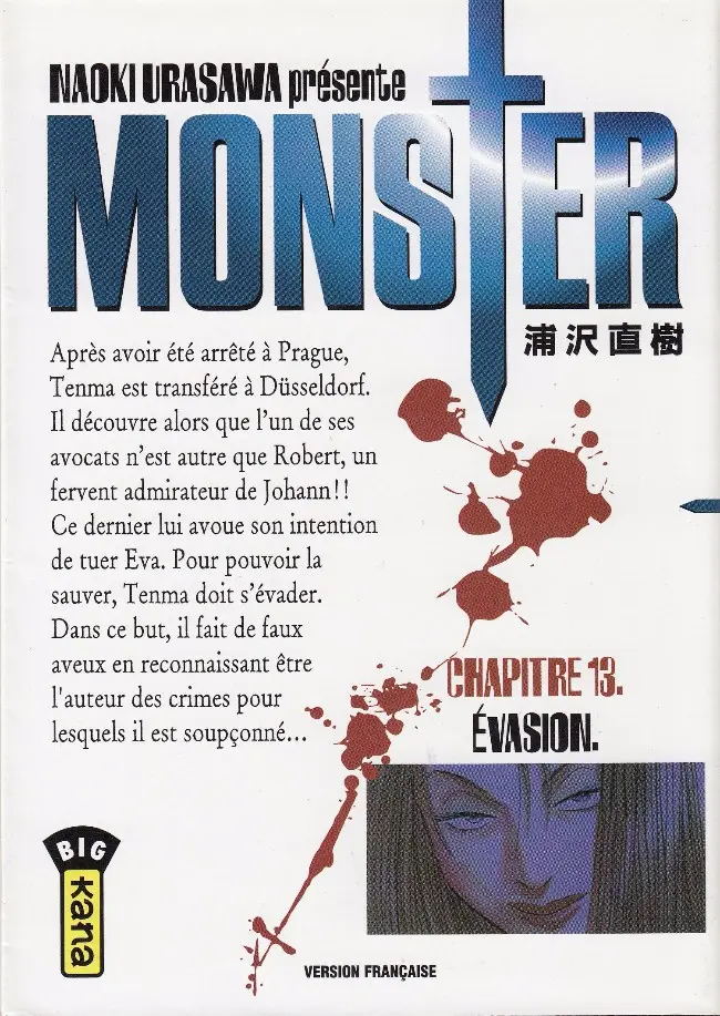 Couverture de l'album Monster Chapitre 13 Évasion
