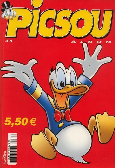 Couverture de l'album Picsou Magazine Album N° 34