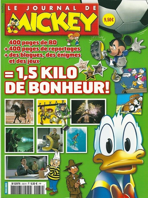 Couverture de l'album Le Journal de Mickey Album N° 232