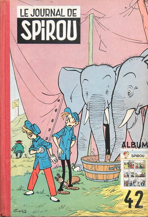 Couverture de l'album Le journal de Spirou Album 42