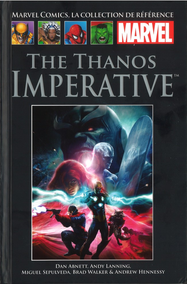 Couverture de l'album Marvel Comics - La collection de référence Tome 90 The Thanos Imperative