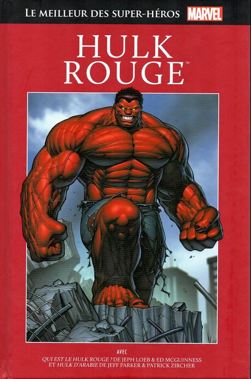 Couverture de l'album Le meilleur des Super-Héros Marvel Tome 64 Hulk rouge