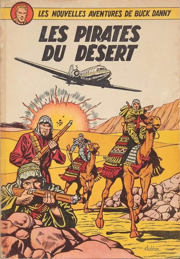 Couverture de l'album Buck Danny Tome 8 Les pirates du désert