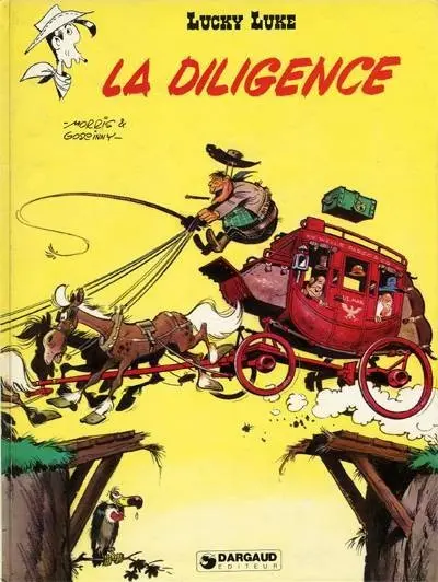Couverture de l'album Lucky Luke Tome 32 La Diligence