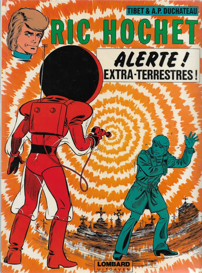 Couverture de l'album Ric Hochet Tome 22 Alerte ! Extra-terrestres !